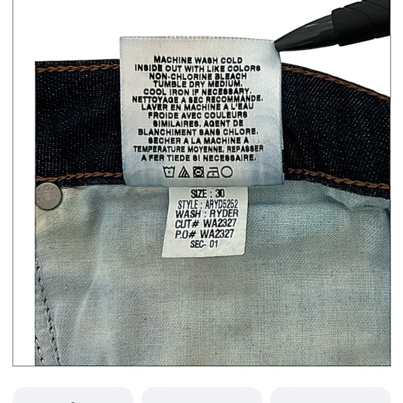 Joe’s Chelsea Fit Ryder Dark Wash Low Rise Skinny Jeans Womens Size 30 EUC! - Picture 14 of 14